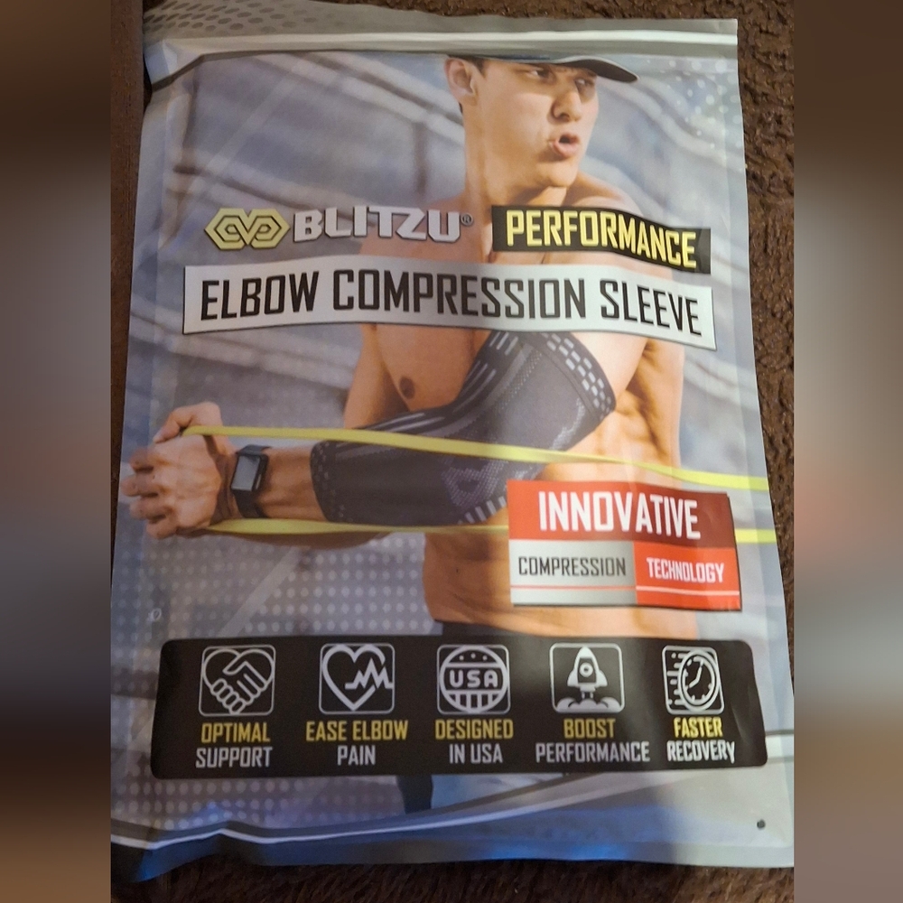 Elbow Compression Sleeve Purple Large NWT